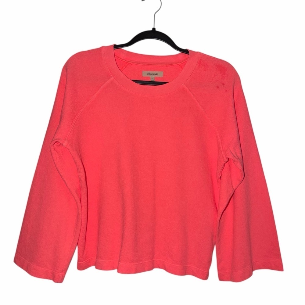 Madewell XS 100% cotton Raglan Sleeve Top